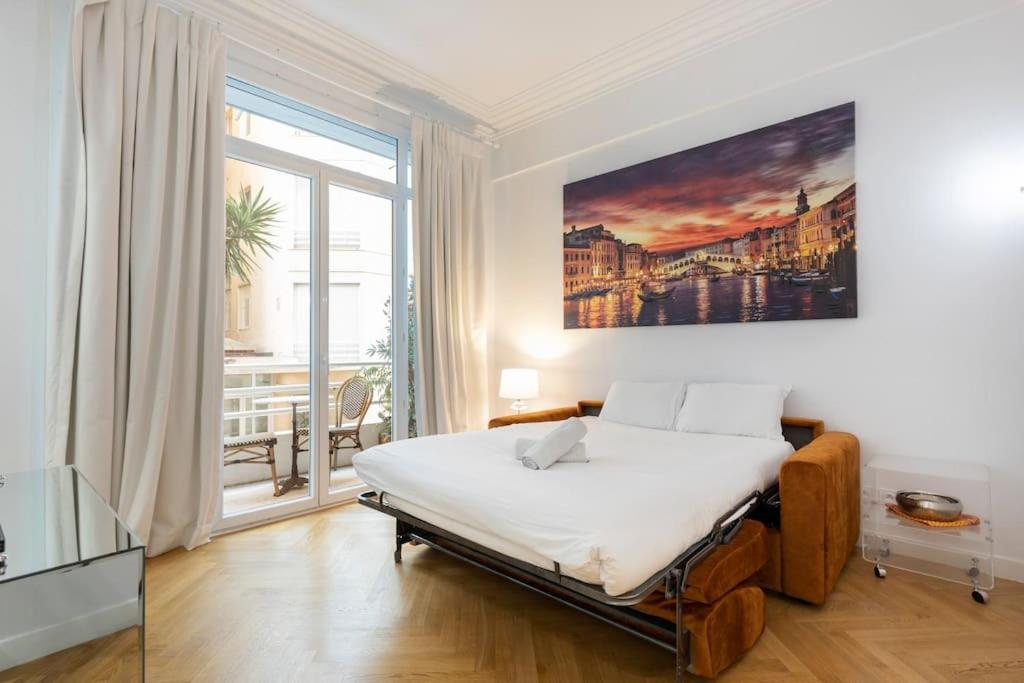 Promenade, 2Pieces Chic Et Clim Avec Terrasse Apartment Nice Bagian luar foto