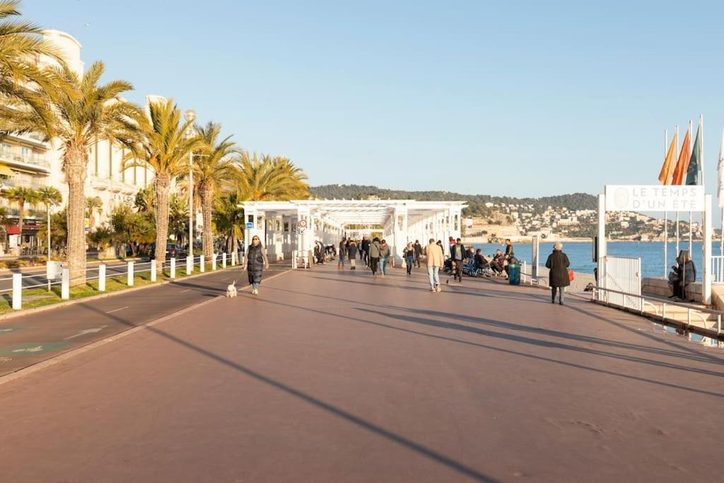 Promenade, 2Pieces Chic Et Clim Avec Terrasse Apartment Nice Bagian luar foto